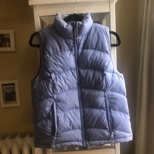 LL Bean periwinkle puffer size small super warm